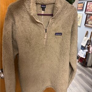 Patagonia Tan Fleece Jacket